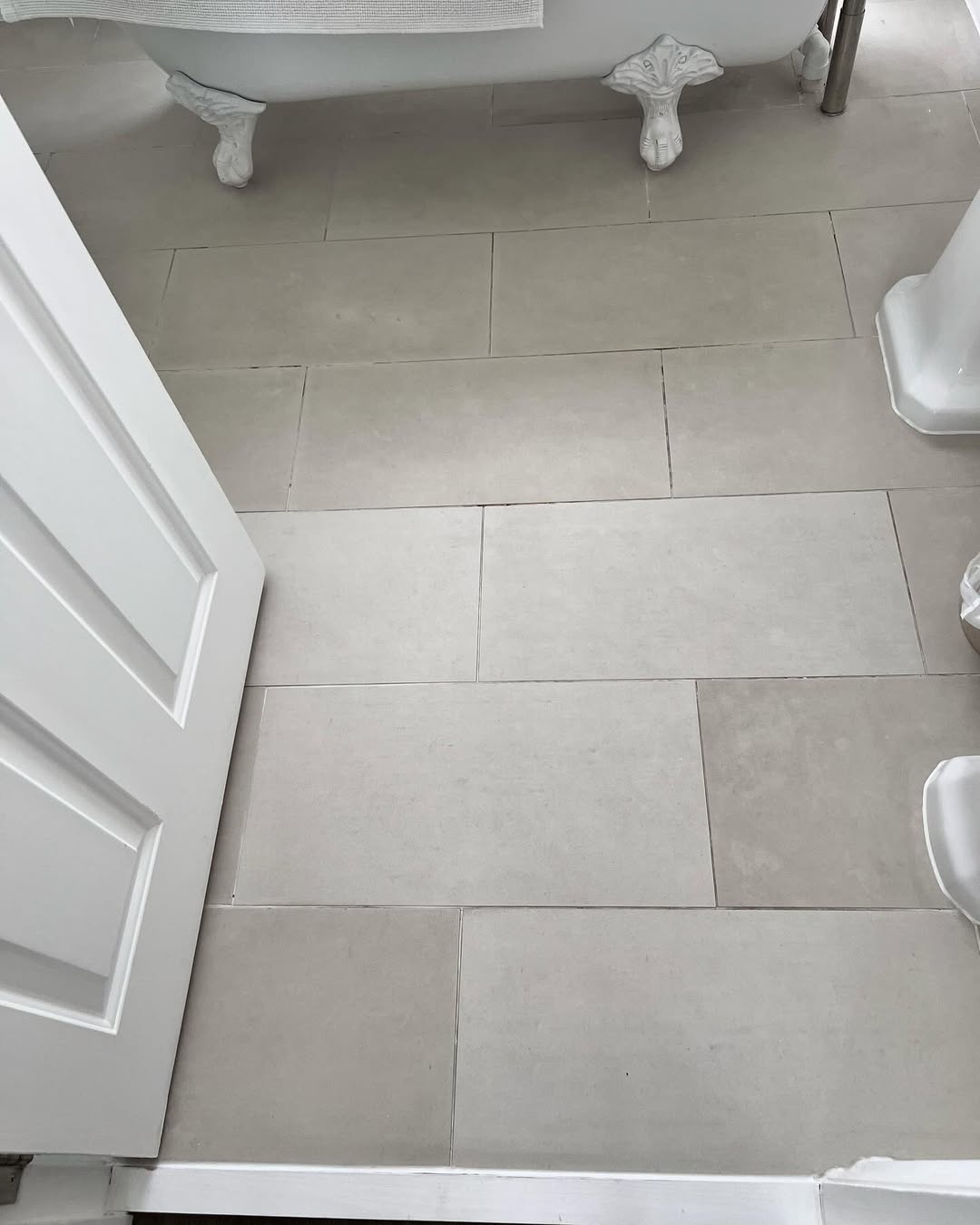 Floor tiling Highgate…swipe for before#tiling #drkdecorating (1)